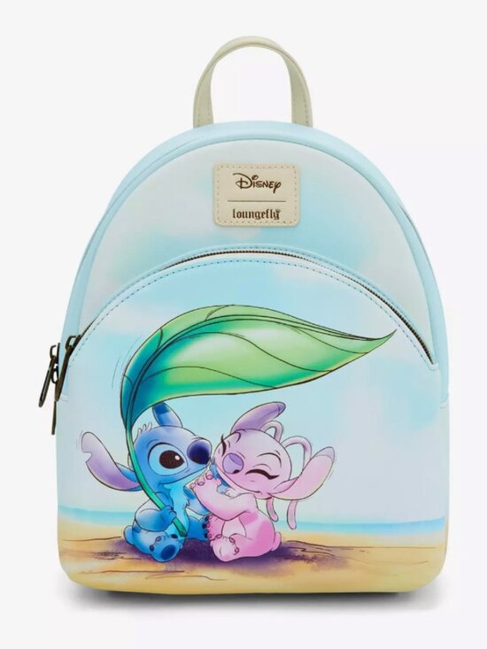 Loungefly Disney Stitch & Angel Beach Date Mini Backpack main image 5